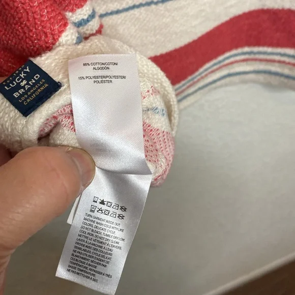 Lucky Brand Men’s Loop Terry Baja Hoodie Size XXL - Picture 6 of 6